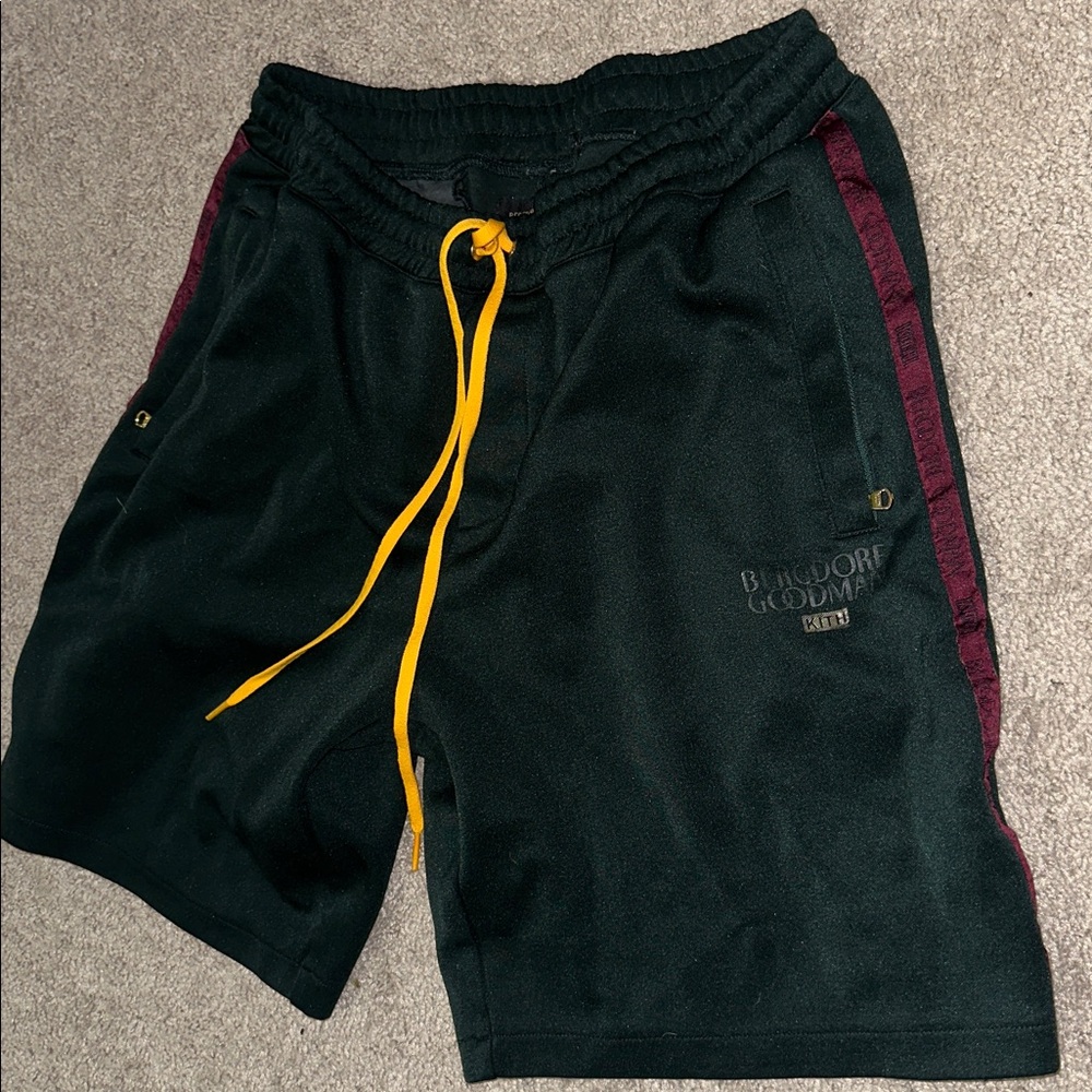 RARE KITH Bergdorf Goodman Athletic Shorts with pockets